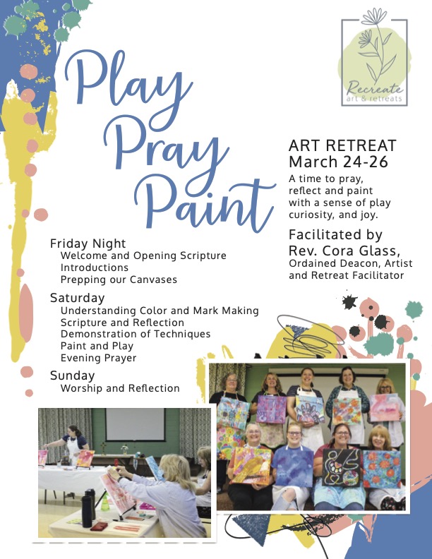 Play Pray Paint flyer