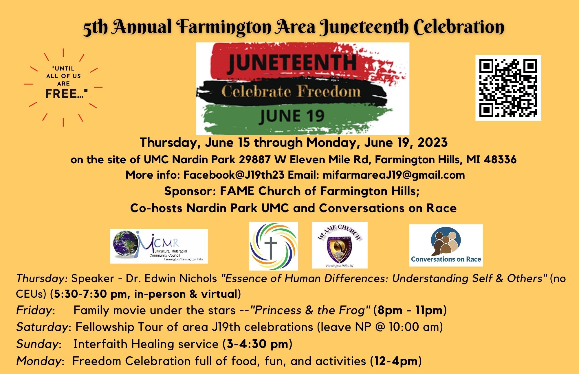 5th Annual Farmington Area Juneteenth Celeb ff