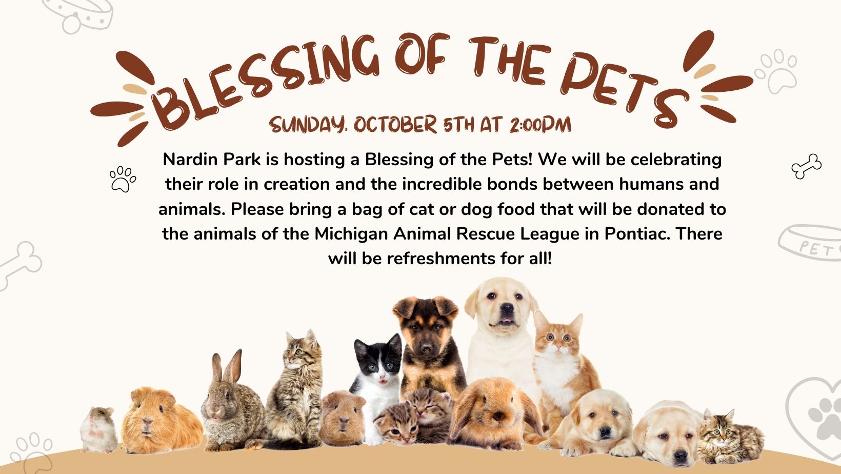 2025 Blessing of the Pets