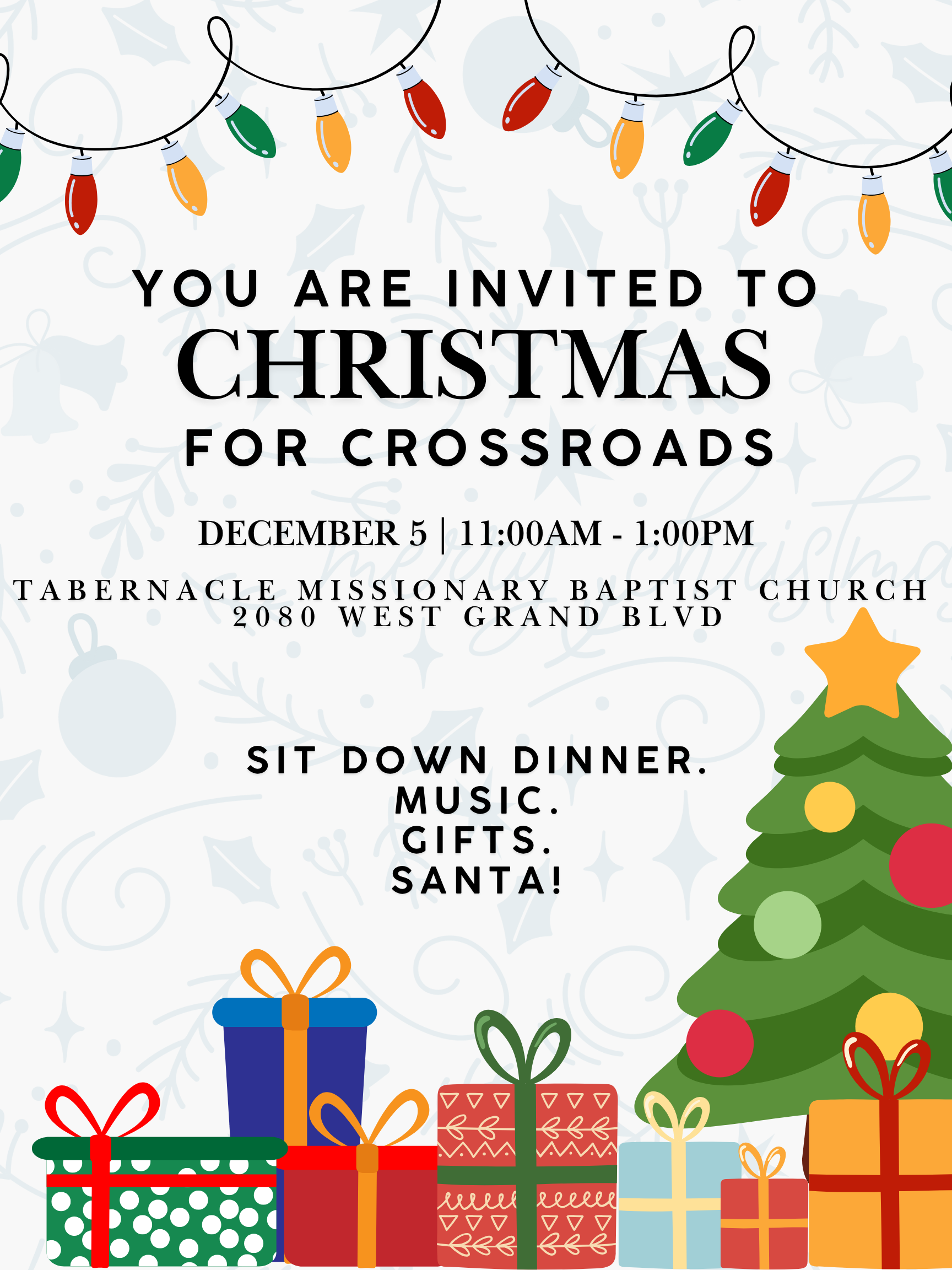 Christmas for Crossroads 2025