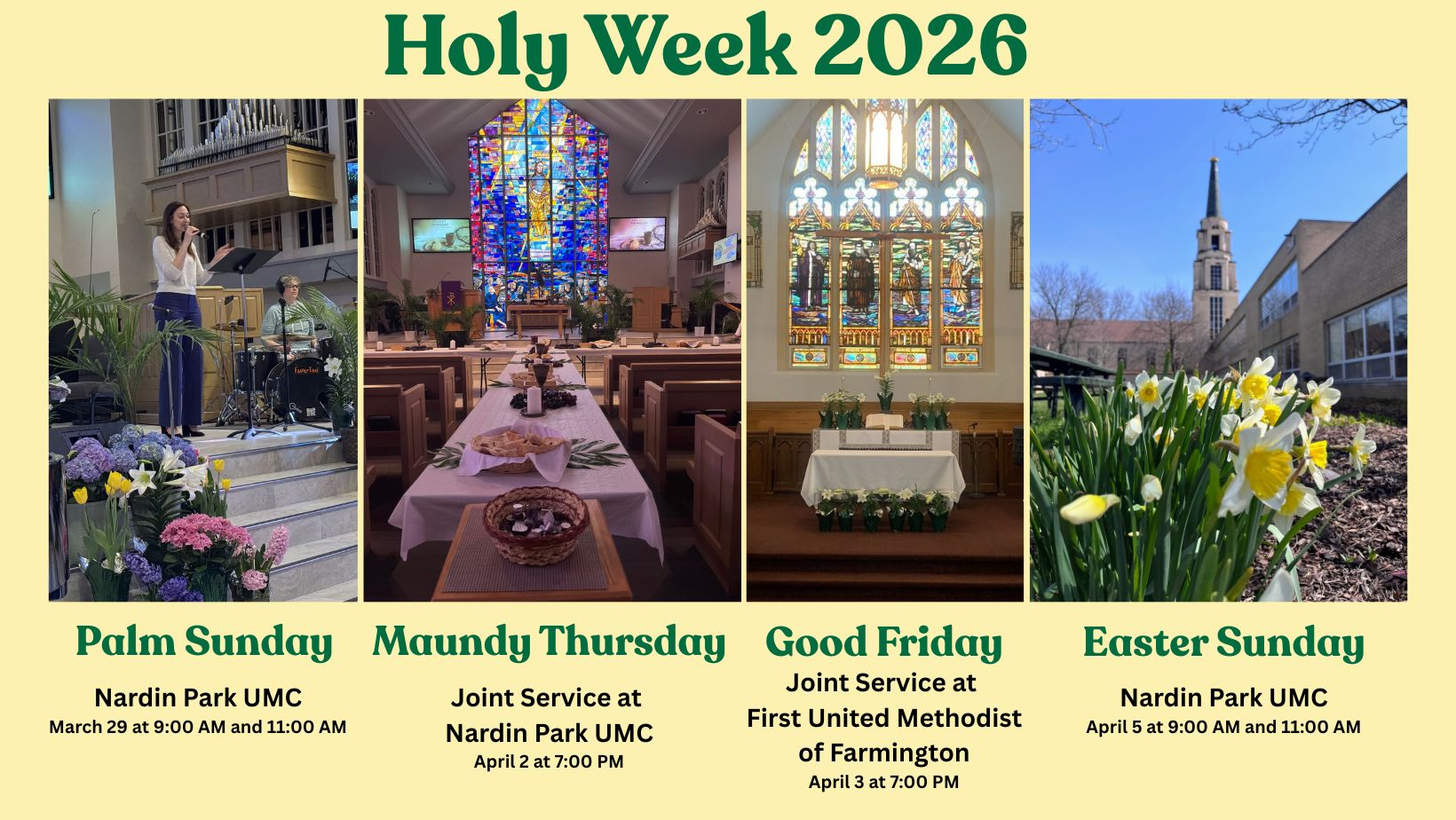 Holy Week '26
