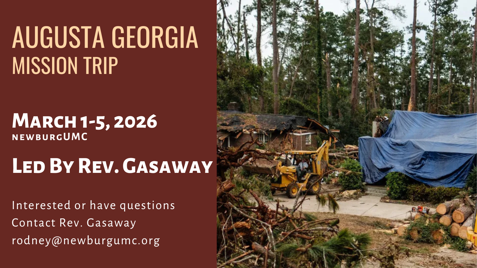 AUGUSTA GEORGIA MISSION TRIP '26