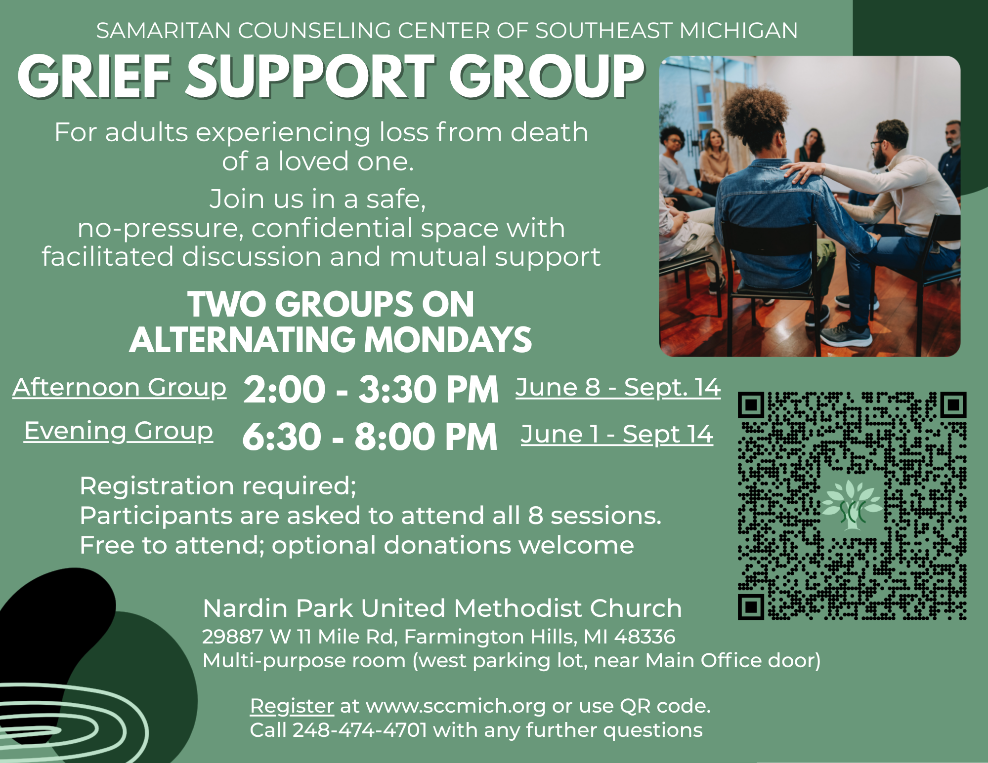 Grief Support Group Flyer